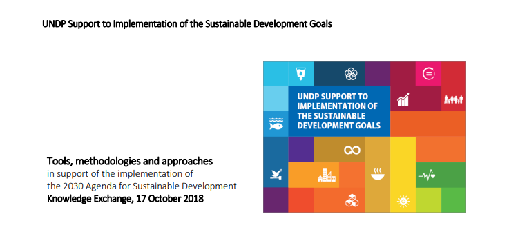 UNDP Support to Implementation of the Sustainable Development Goals 