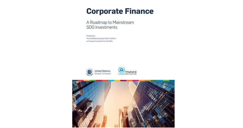 Corporate Finance | A Roadmap To Mainstream SDG Investments