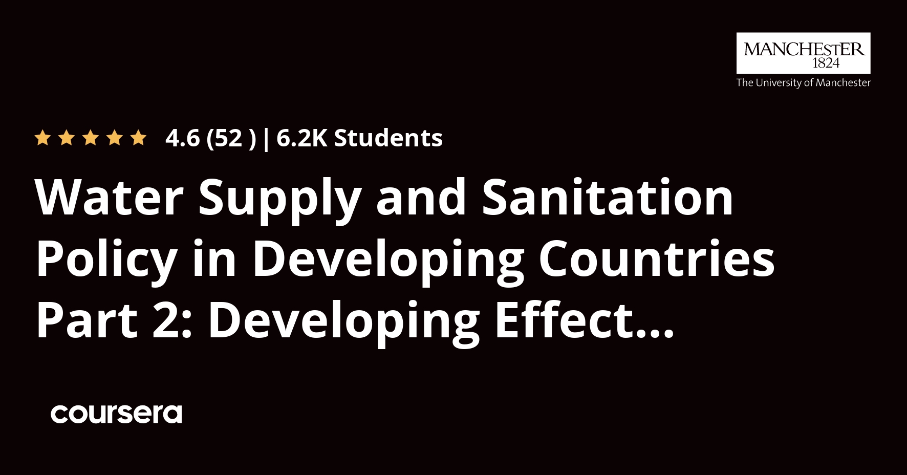 Water Supply and Sanitation Policy in Developing Countries