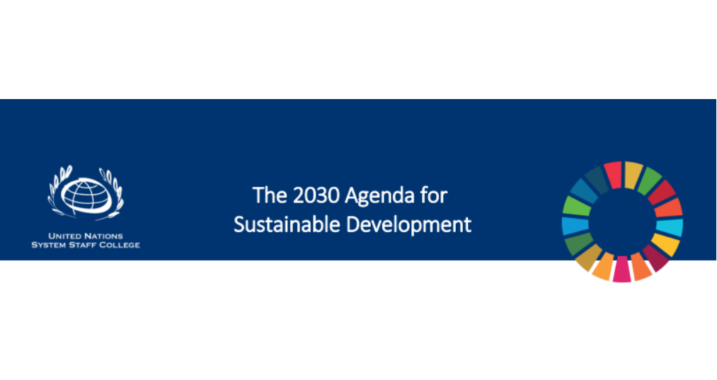 The 2030 Agenda for Sustainable Development