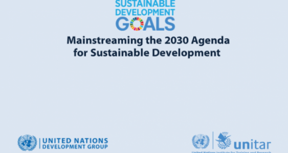 Mainstreaming the 2030 Agenda for Sustainable Development