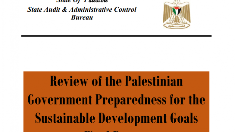 Review of the Palestinian Government Preparedness for the Sustainable Development Goals Final Report