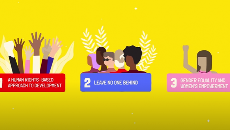Integrating human rights, leave no one behind and gender equality into UN Cooperation Frameworks