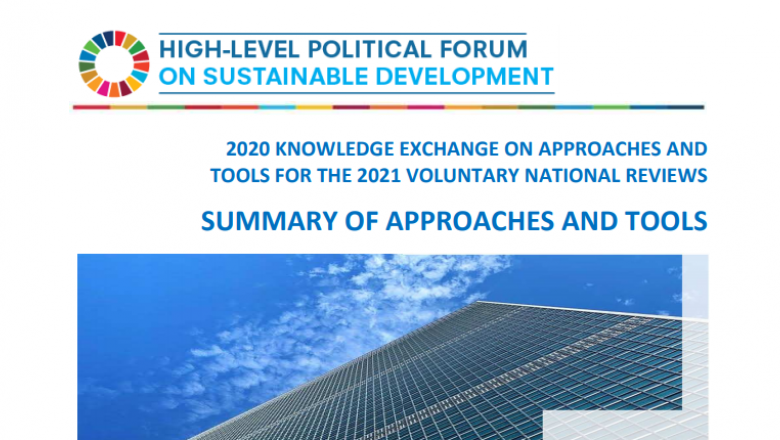 Knowledge Exchange Booklet on Approaches and Tools for the 2021 VNRs