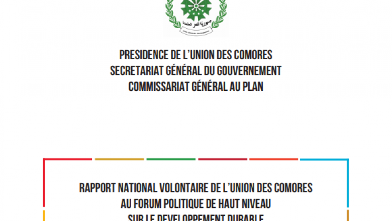 The 2020 Voluntary National Review of Comoros to the High-Level Political Forum
