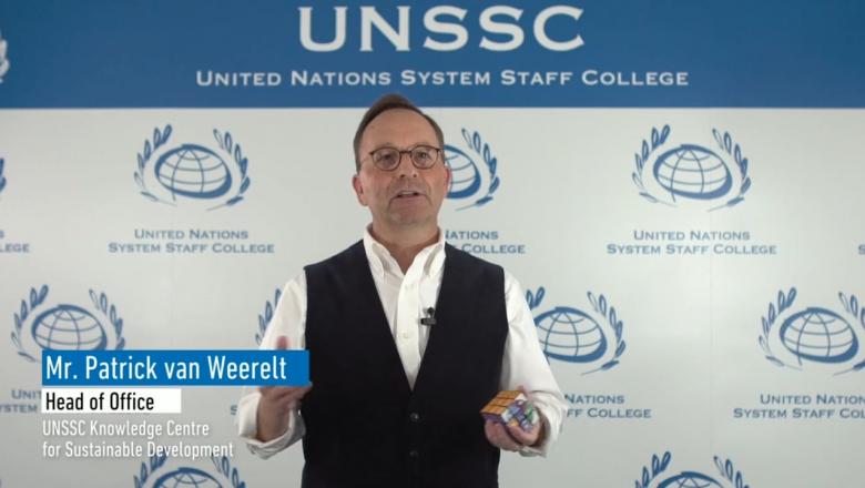 Rubik's Cube as an Analogy for Sustainable Development