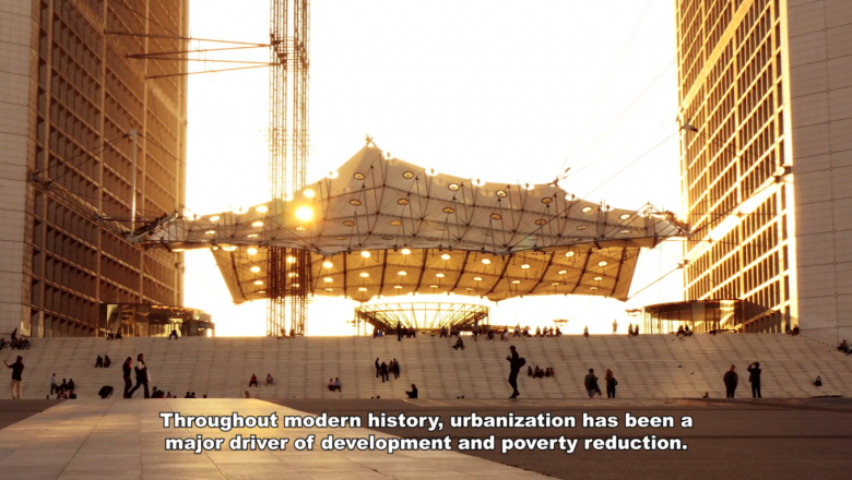 Throughout modern history, urbanization has been a major driver of development and poverty reduction