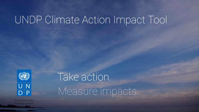 UNDP Climate Action Impact Tool