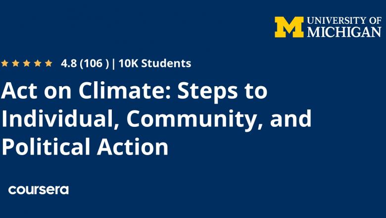 Act on Climate: Steps to Individual, Community, and Political Action