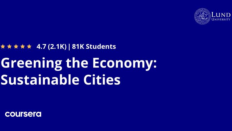 Greening the Economy: Sustainable Cities